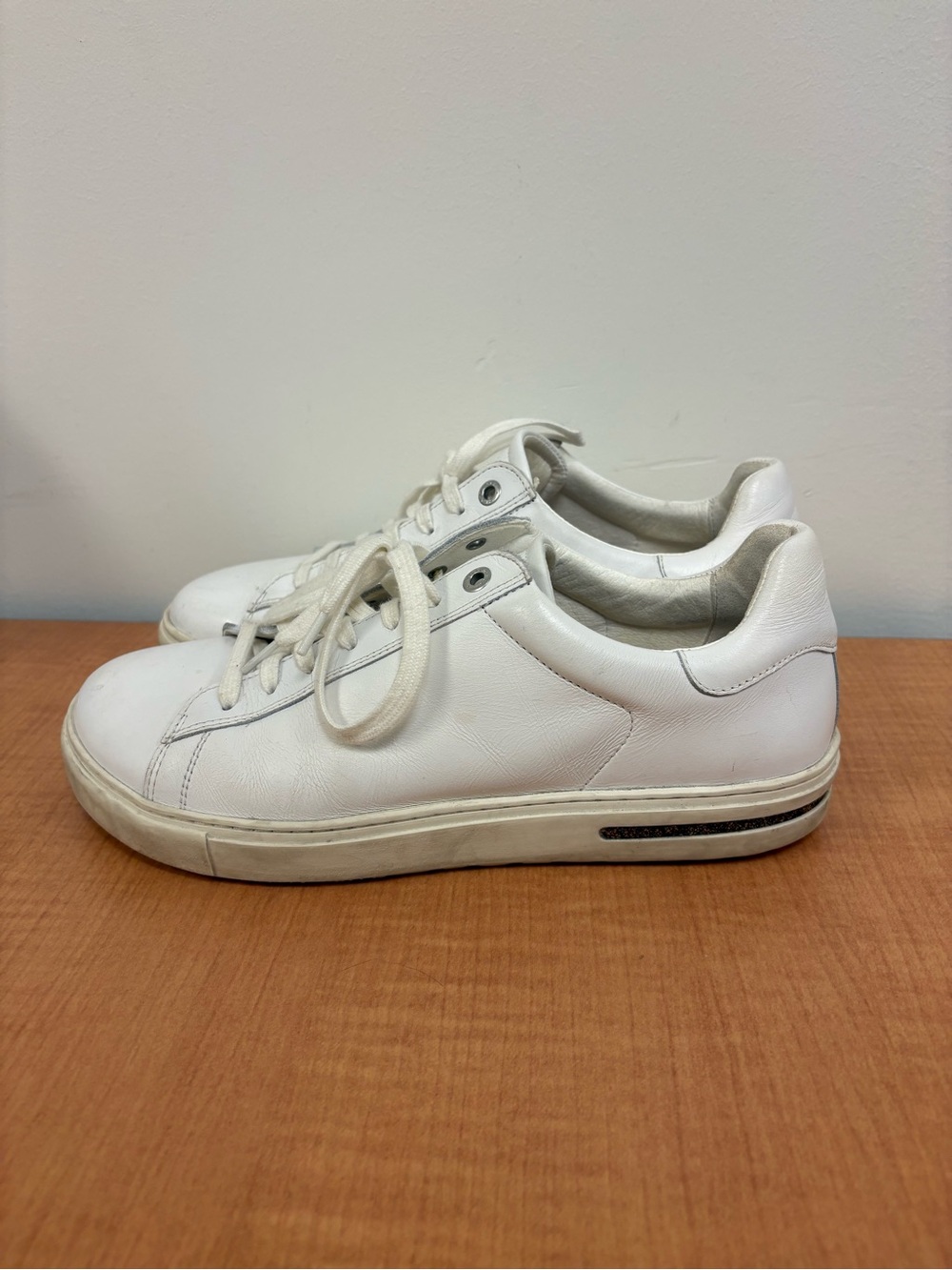 Birkenstock Bend Low Leather White Sneakers